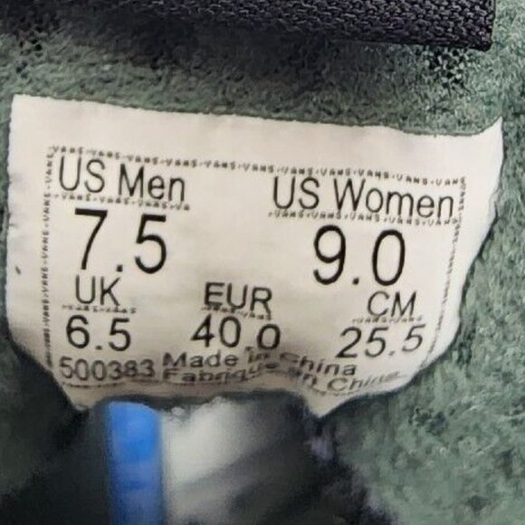 VANS UltraRange EXO Hi Gore-Tex MTE-3 Black Duck Green Men's Sz 7.5 New No Box - Picture 14 of 15